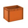 CONTAINER COULEURS BAC 600 X 400 X 420 MM 88L orange foncé