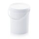 SEAU ROND 15,9 L BLANC AVEC COUVERCLE + ANSE