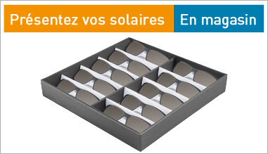 Présentez vos solaires en magasin !