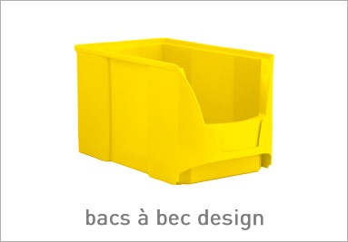 bacs à bec design